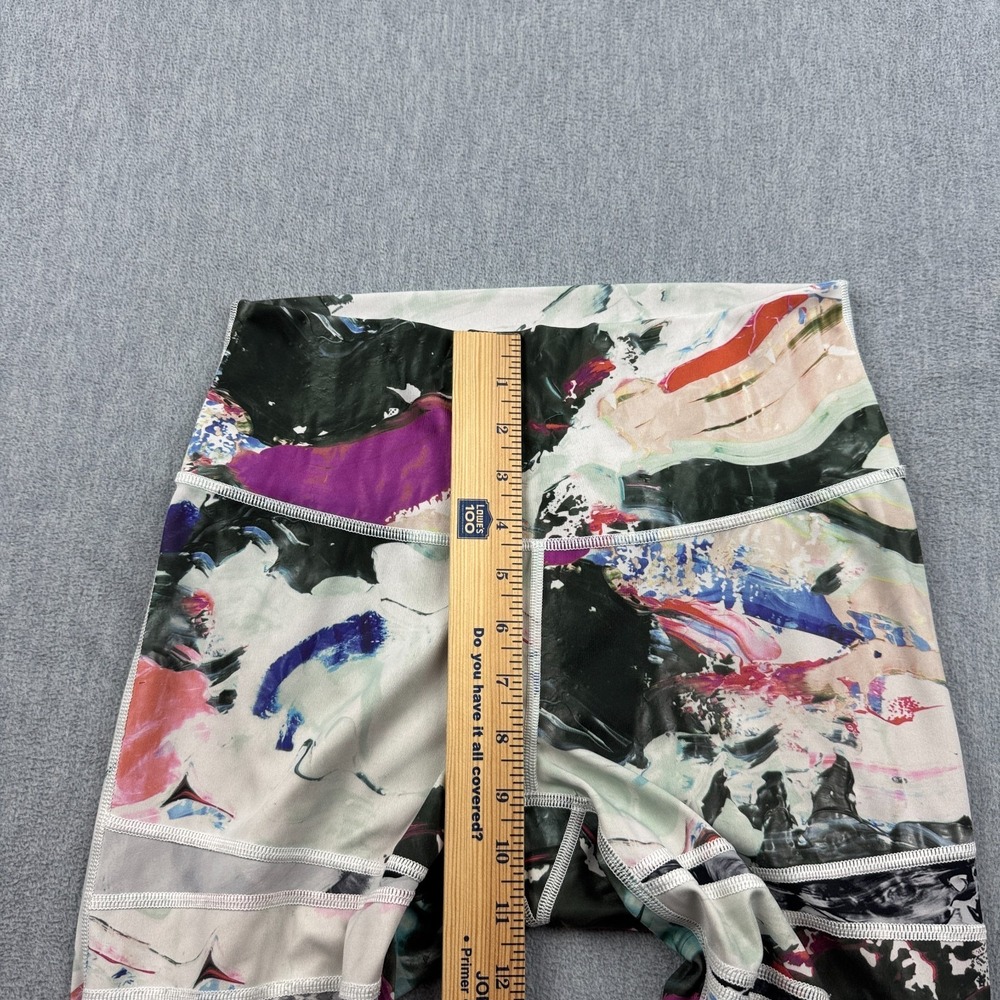 Lululemon Leggings Womens‎ 8 White Pigment Wave High Times Pant Full-On Luon 26" - Picture 5 of 11